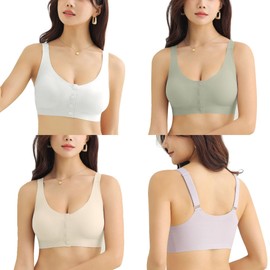 Sendyou SY63 Everyday Mastectomy Bra for Women Breast Prosthesis Summer Seamless Thin