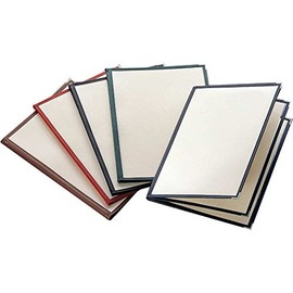 Synthetic Leather Clear Taping Menu (A4 6 Pages, Medium Bound Type) [LTA-46] Green [Eimu Taping Menu Book]