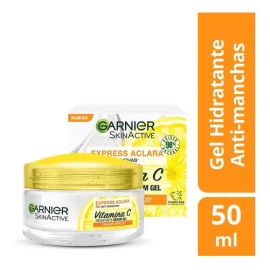 Gel Garnier Skin Active Express Aclara Con Vitamina C 50ml Todo Tipo De Piel Día/noche