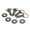 TCT-MOTORPARTS Fasteners Hard Saddlebag Mounting Pin Bolts Fit for Harley