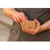 Gusti August Wallet Brown Leather Product Vegan, Natural cork, Retro