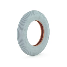 6 x 1 1/4 Pneumatic Tire - Ribbed Tread - Cheng Shin