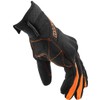 Bogotto F-ST Motorcycle Gloves (Black/Orange, M)