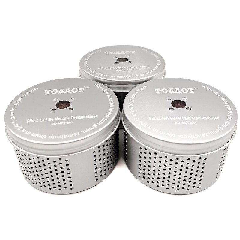 TOAAOT Gun Safe Dehumidifier 200g - Small Silica Gel Desiccant