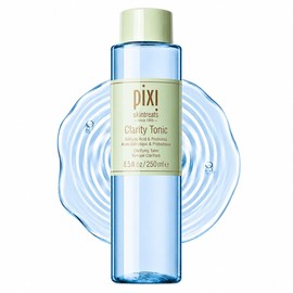 Pixi Beauty Clarity Tonic | Salicylic Acid BHA & Glycolic AHA Face Toner | Clearer & Healthier Complexion, Pore Minimizing Treatment with Probiotics & Aloe (250 ml / 8.5 fl oz)