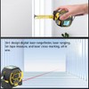Eacam 3 in1 Laser Rangefinder, 5m Tape Measure Ruler LCD