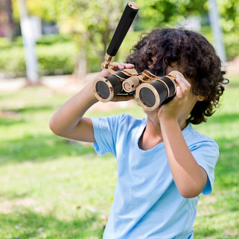 3X25 Opera Binocular Telescope Theater Portable for Women Girls Children