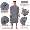Kato Tirrinia Microfibre Terry Towelling Surf Poncho Towel Bath Poncho