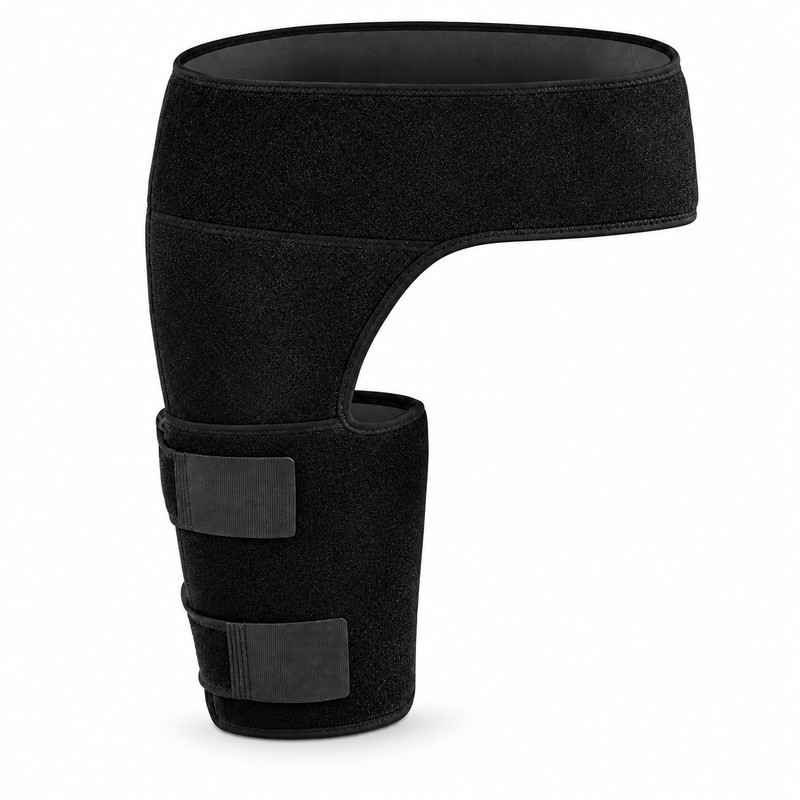 Adjustable Hip Brace Thigh Compression Wrap, Groin and Hamstring Support,
