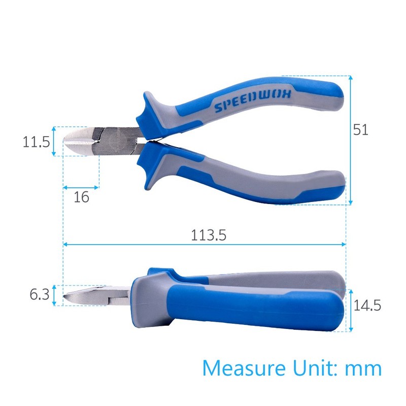 SPEEDWOX Plannipper, Small, Plastic Nipper, Lightweight, Standard Type, Gate Cut,