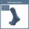 ca·wa·so Men's socks made of 100% cotton, pure cotton socks