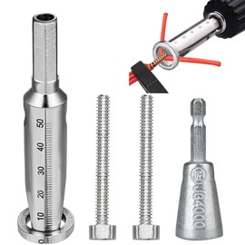 Wire Twister Tool for Drill, Wire Stripper for Drill, 2-6 Way Wire Nut Twister, Electrical Wire Twister, Fast Electric and Hand Wire Stripper and Twister for Cable Quick Stripping or Twisting 2Set