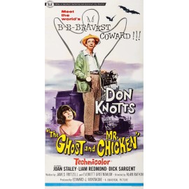 1966 Ghost Mr Chicken Don Knotts High Quality Metal Magnet 3 x 6 inches 9257