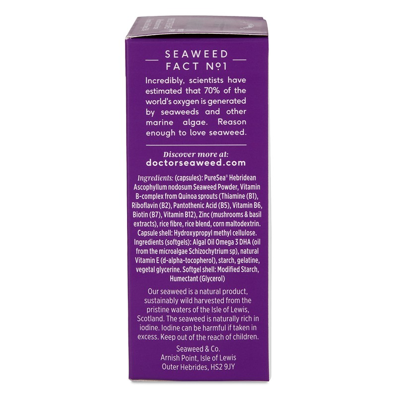 Doctor Seaweed | Focus+ Capsules | 1 Month Supply |