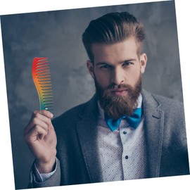 Healeved Men Wide Tooth Hairdressing Comb for Oil Hairstyles Styling Tool for Hair and Professional Hair Care Accessory for Daily Use