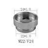 Ludom Receptacle Adaptor Transition Piece for Tap Spouts 22mm Male