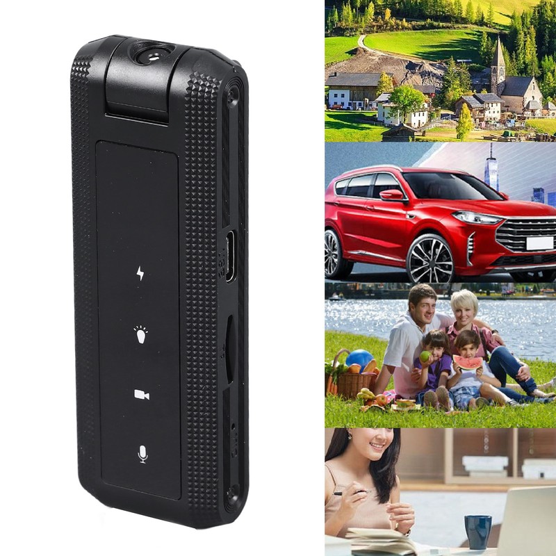 Voice Recorder Multifunction HD 1080P Clear Sound 180 Degree Rotating