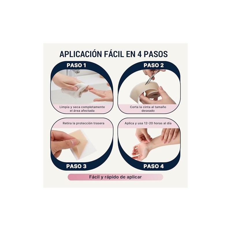 Over Lu DermaSilk™ | Cinta de Silicona para Cicatrices –