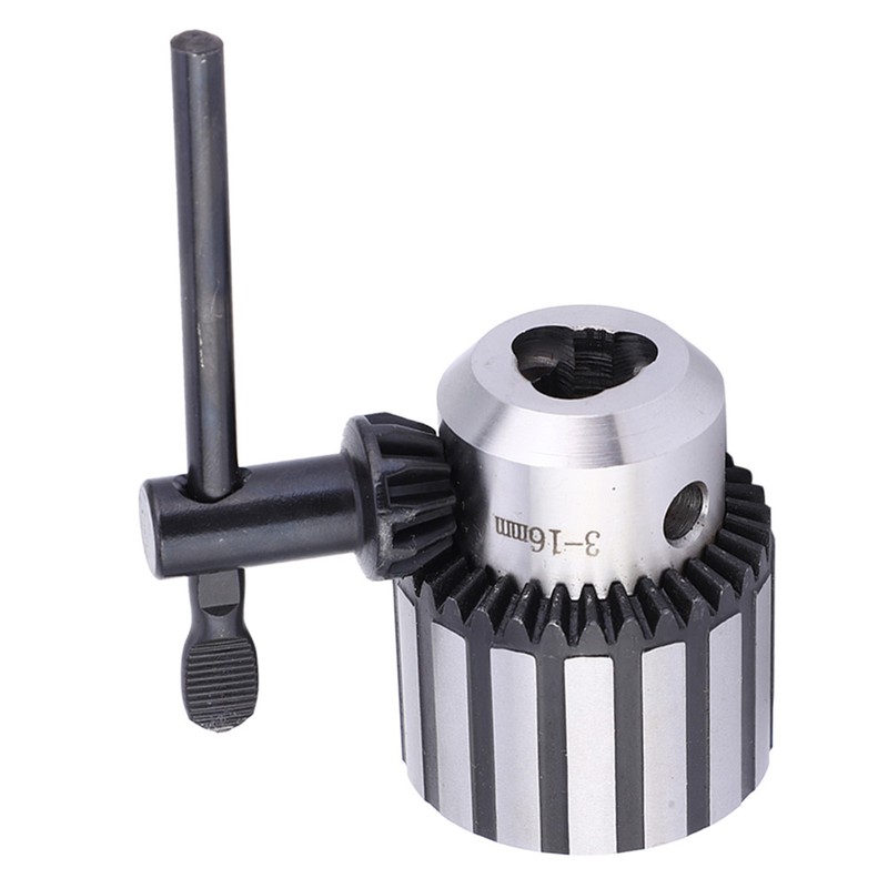 3-16mm B18 Heavy Duty Drill Chuck with Key for Lathe
