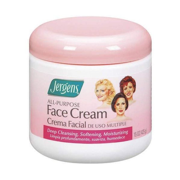 Jergens All Purpose Face Cream, 15 oz