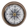 NKlaus Compass Brass Antique Glass Lid 6 cm Direction Indicator