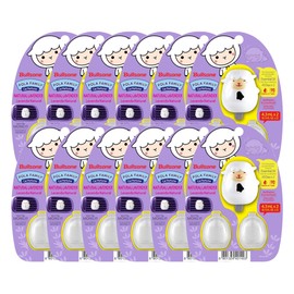 12 Pack Bullsone Pola Family Natural Car Air Freshener, Luxury Car Perfume, Vent Clip Type, Lavender Scent