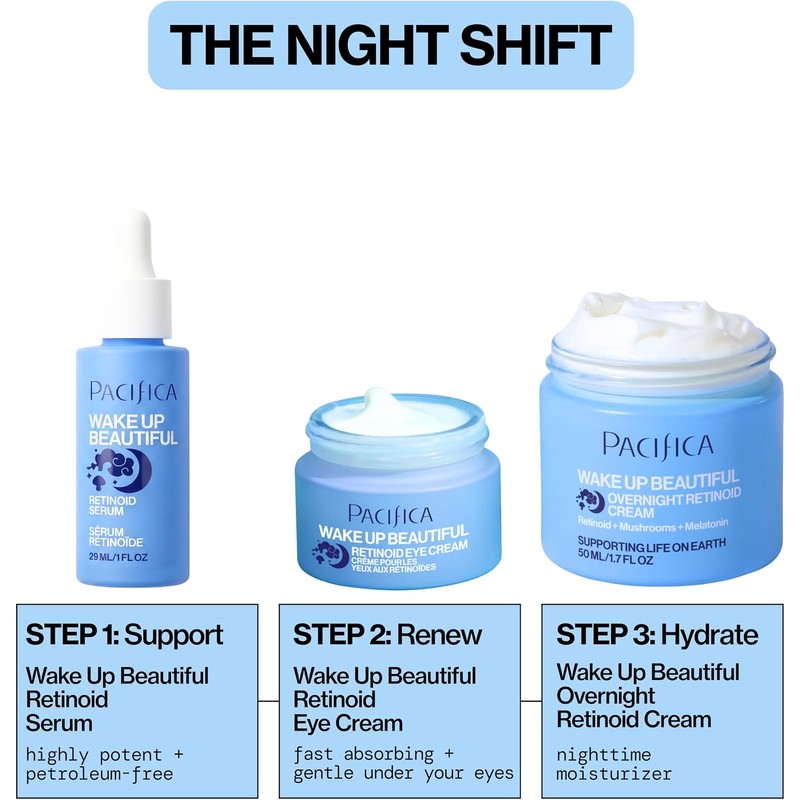 Pacifica Wake Up Beautiful Retinoid Eye Cream Eye Cream Unisex