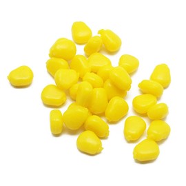 NA 30 Pcs Large Pop Up Yellow Corn Imitation SweetCorn Carp Bait Corn Carp Fishing Tackle for Carp Fishing Rigs
