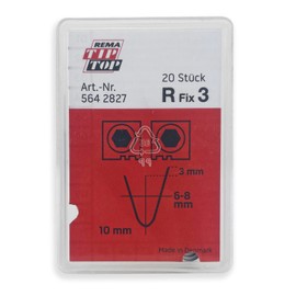 Rema Tip Top 20 R-3 Tire Regroover Round Edge Blades, 6-8mm Wide, up to 10mm deep