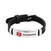 Chili Jewelry Mens Red Medical Alert ID Pacemaker Bracelet Emergency