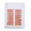 Eacam 60 Pcs 0.039in 1mm High Conductivity Copper Welding Tips,