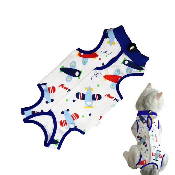 CGLRybO Cat Body After Surgery Anti-Leaking Cat Professional Recovery Suit