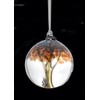 D&J Glassware New Beginnings Tree of Life Glass Friendship Ball Ornament