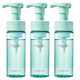 LUMÉRE Beauty Femcare Soap (Delicate Zone, Foaming Soap), 5.3 fl oz (150 ml) (Set of 3), Soft Foam, Hypoallergenic, Lumere Beauty