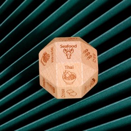 Anniversary Date Night Gifts for Couples Valentines Day Gifts for Him Her Food Decision Dice Decider Christmas Birthday Gifts for Boyfriend Girlfriend Husband Wife Funny Gifts for Men Women 18 Side