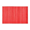Rectangular Bamboo Placemat 30 x 45 cm - Non-Slip, Washable,