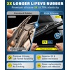 Pro Silicone Windshield Wiper Blade 28"+14" All-Season Performance