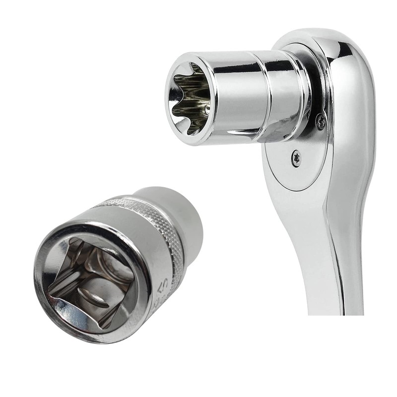1/2Inch Drive E18 Torx Socket , Female External E Socket