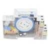 Time Switch Transparent 24h Mechanical Timer Switch with Battery for