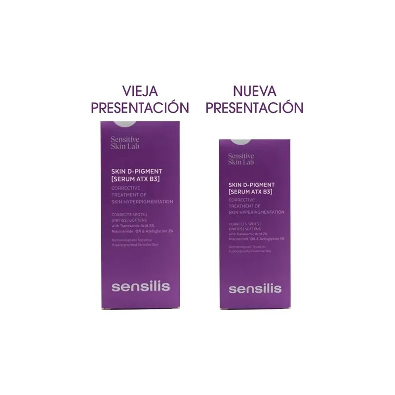 Sensilis Skin D-pigment Serum Atx B3 30 Ml