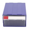 Drawer Storage Box 205x135x78mm Modular Stackable Plastic Parts Organizer with