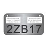 Minnesota Engraved ATV/UTV License Plate (Silver)
