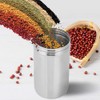 Milltrip Stainless Steel Sealed Food Storage Jar Container Portable Tea