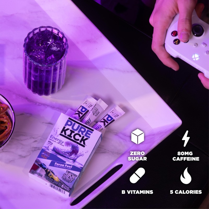 Pure Kick Energy Singles To Go Drink Mix,Forza Fuel​, Includes