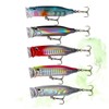 WHAMVOX Realistic Fishing Hooks 5 Pcs 7cm Spinner Baits for