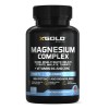 Magnesio Complejo de X Gold Health con Vitamina B6 y Zinc, 120 Cápsulas                                                                               