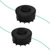Dxyue 2 Pack C2-2 Spool Head Trimmer Head Replacement for