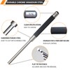 WHLLING 5-Piece Roll Pin Punch Set, 8-Inch Carbon Steel Pin