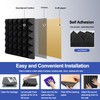 Acoustic Foam panels,Self-Adhesive Sound Absorbing Panels,12 X 12 X 2
