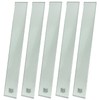 5-Pack 26 Inch Myard Glass Balusters with Laminated & Tempered